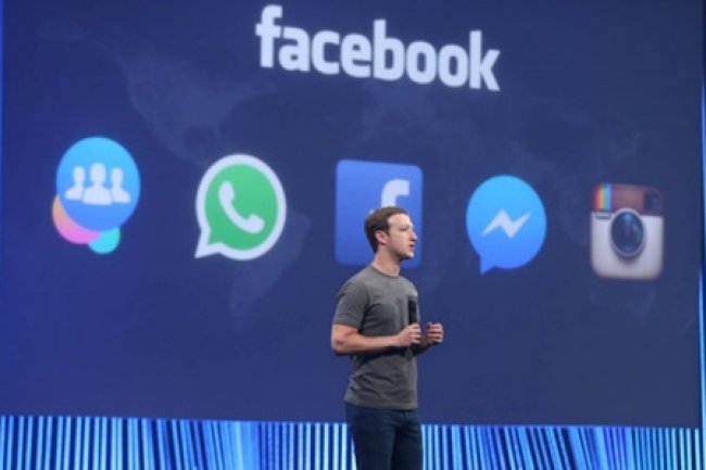 Mark Zuckerberg lors de la keynote de la confrence Facebook F8 2015. (Source: F8)
