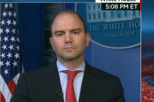 Ben Rhodes, conseiller de la Maison Blanche pour la Scurit Nationale, minimise l'intrusion de la messagerie de la Maison Blanche. (Crdit CNN).