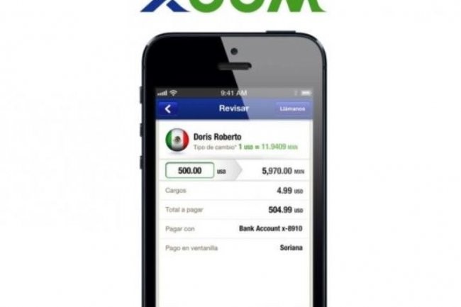 Xoom a dvelopp un service de transfert de fonds accessible depuis un terminal mobile ou un PC de bureau. (crdit : D.R.)
