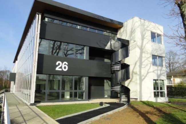 Le centre de services de GFI à La Chapelle-Sur-Erdre compte  5 bâtiments sur 5 200 m2. Crédit : D.R