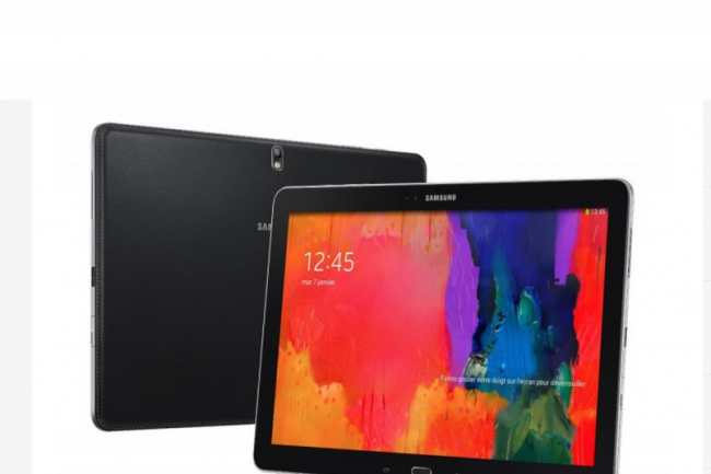 La tablette au format XXL de Samsung pourrait rpondre aux besoins des environnements commerciaux ou du btiment. 