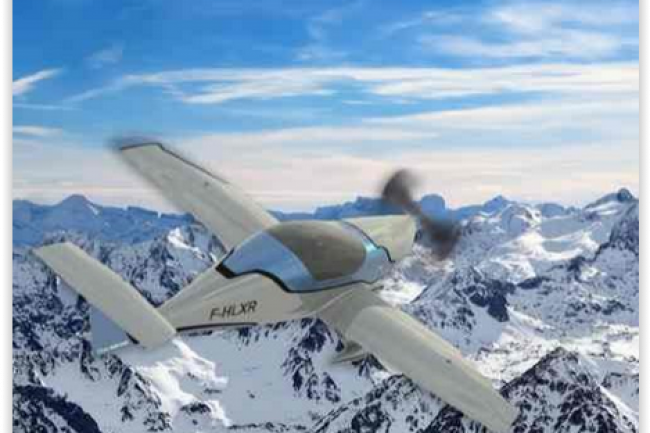 Elixir Aircraft a entirement conu dans le cloud son appareil qui volera mi-2016. (crdit : D.R.)
