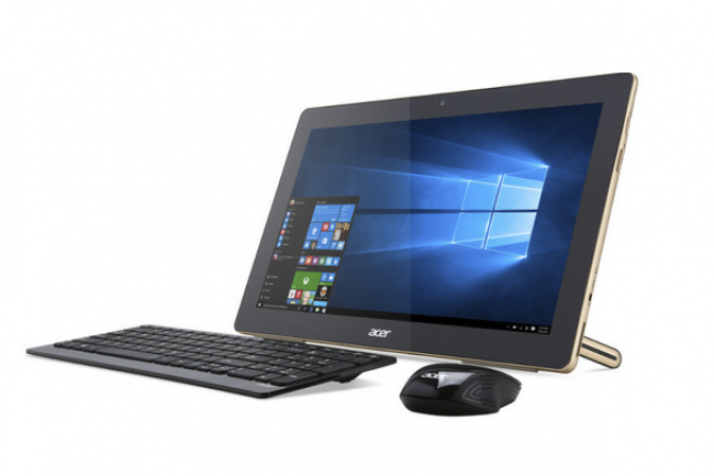 L'Aspire Z3-700 d'Acer tient presque plus de la tablette gante que du PC de bureau traditionnel.