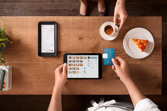 Square transforme les tablettes et les smartphones en terminal de paiement. (Crdit D.R.)