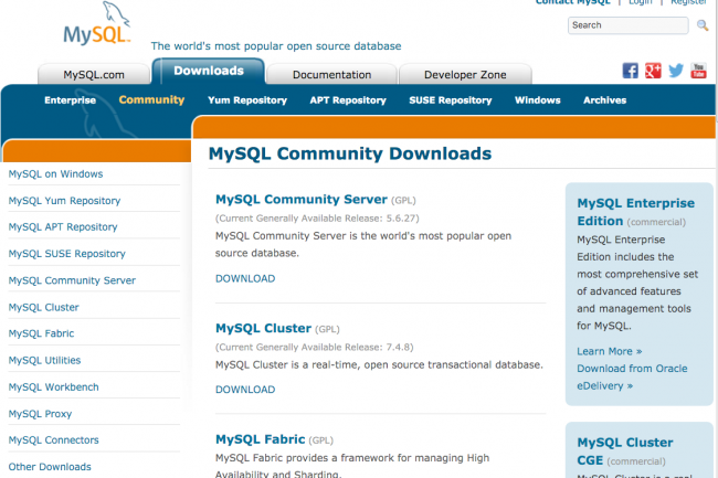 MySQL 5.7 sera disponible en tlchargement le 26 octobre.