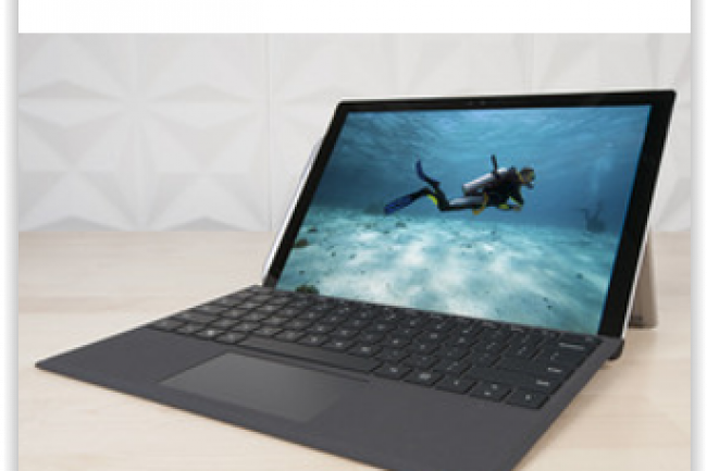 La Surface Pro 4 a t lance le 26 octobre par Microsoft pour un prix allant de 999  2 449 euros. (crdit : D.R.)