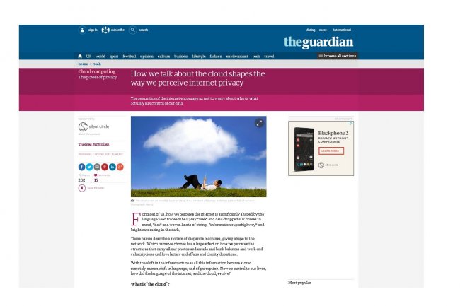 The Guardian qualifie de  dsastre total  son projet de cloud priv sur OpenStack. Depuis, le quotidien britannique est pass sur AWS. (crdit : D.R.)