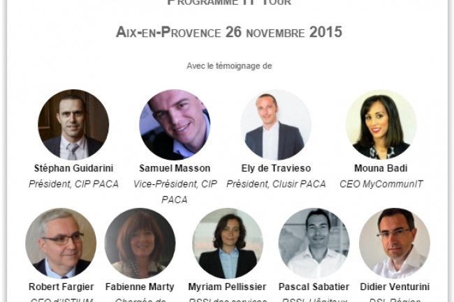 La rdaction du Monde Informatique vous donne rendez-vous  Aix-en-Provence le 26 novembre prochain. (crdit : D.R.)