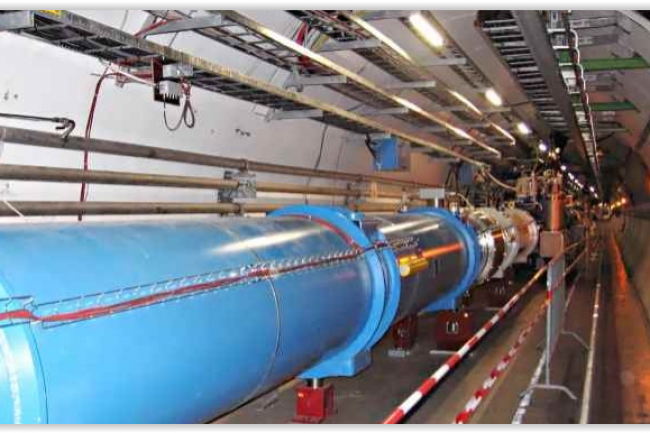 Le CERN exploite notamment le LHC (Grand Collisionneur de Hadrons). crdit : D.R.