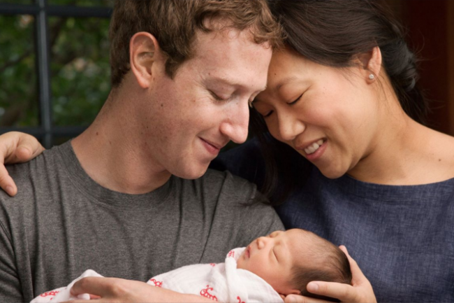 Mark Zuckerberg avec son épouse Priscilla Chan. Le système connecté pour la maison doit servir à protéger leur fille Maxima. (Crédit D.R.)