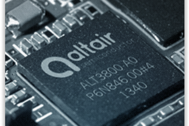 Altair propose des puces et chipsets (jeux de composants) pour terminaux connectés et celullaires 4G LTE. (crédit : D.R.)