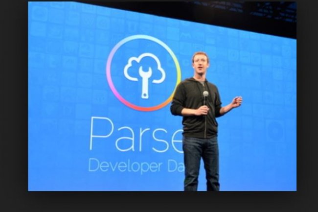 Mark Zuckerberg,  fondateur et CEO de Facebook, lors de la  confrence des dveloppeurs de Parse, en septembre 2013. Crdit: Computerworld. 