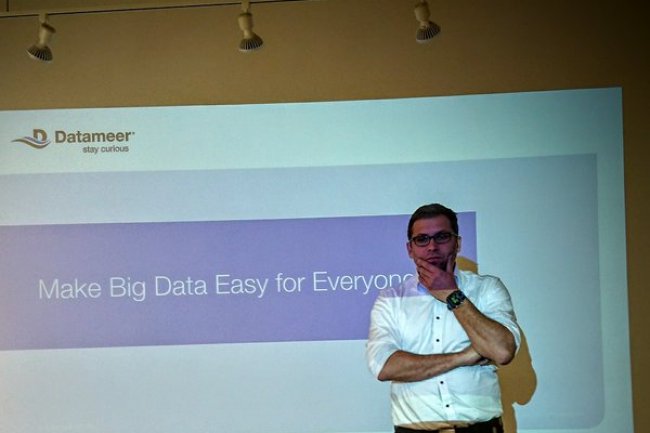 Datameer apporte des outils de gouvernance pour l'analyse Hadoop, nous a indiqué Stefan Groschupf, CEO de la start-up. (crédit : SL)