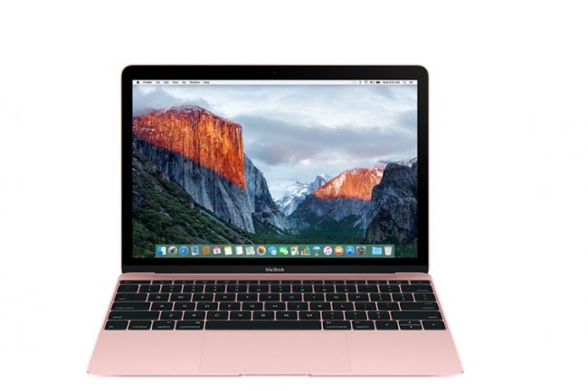 Le MacBook 12 pouces arrive en or rose en plus des couleurs or et gris.