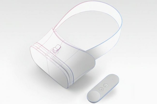 L'équipement de réalité virtuelle Daydream VR décrit par Google sur sa conférence I/O 2016 a beaucoup de similitudes avec l'Oculus VR. (Crédit : D.R.)