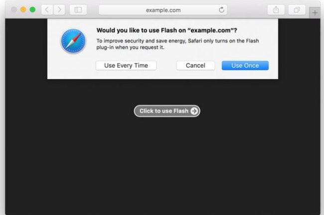 Safari 10 désactivera Flash par défaut cet automne