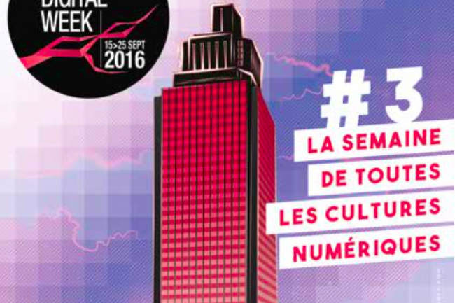 La Nantes Digital Week 2016 va se tenir cette anne du 15 au 25 septembre. (crdit : D.R.)