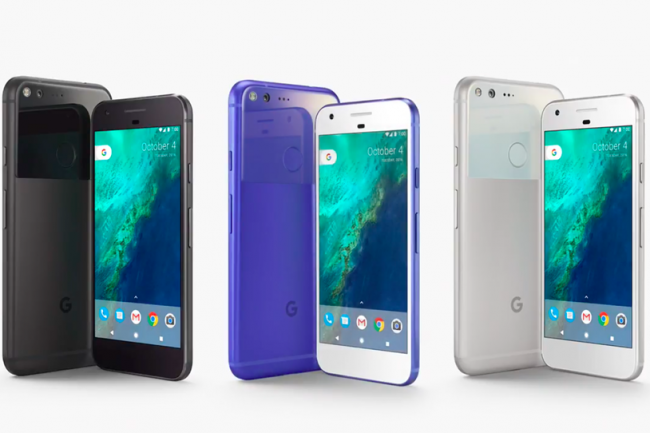Plusieurs couleurs sont proposs avec les Pixel de Google.