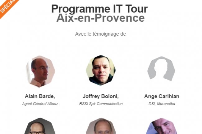 La 6e tape de l'IT Tour  Aix-en-Provence le 24 novembre va se drouler  la Fondation Vazareli. (crdit : D.R.)