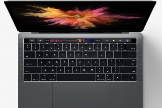 Le MacBook Pro 13 pouces avec Touchbar est une brique de la vitrine technologique actuelle d'Apple. (crdit : D.R.)