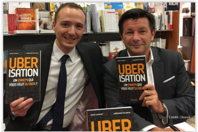 Denis Jacquet et Grgoire Leclercq, scrutent en profondeur l'ubrisation (photo Dunod)