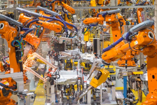 Foxconn a dj remplac 60 000 employs par des robots sur les chanes de montage de l'iPhone dans une usine de Kunshan, en Chine. (crdit : D.R.)