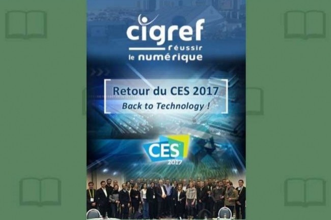 Le Cigref a publié un bilan du voyage de sa délégation au CES 2017. (crédit : D.R.)