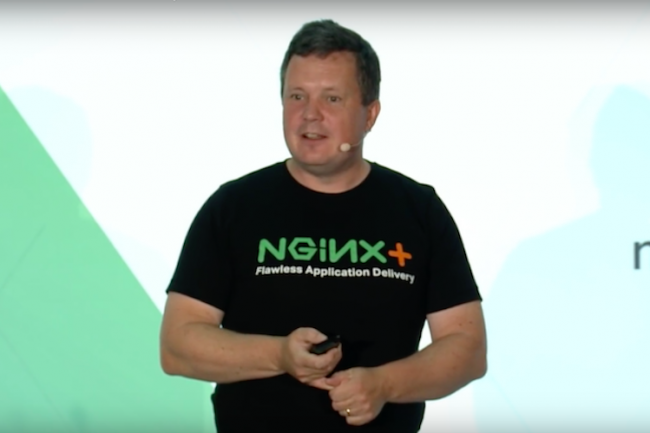 Pour Owen Garett, directeur produit de Nginx, la principale concurrence ne vient pas d'Apache mais des éditeurs de load balancing. (crédit : D.R.)