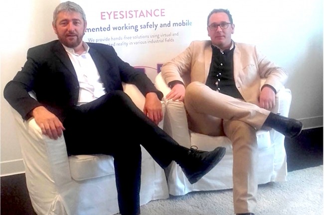 Olivier Semeteys (a gauche) et Guillaume Hanarte dirigent conjointement l'agence nantaise de Scalian, le premier  la tte du ple systmes numrique et le second  celle du ple performance oprationnelle. (crdit : D.R.)