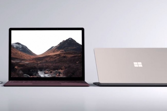 Microsoft a annoncé Windows 10 S sera proposé avec sa Surface Laptop commercialisée à partir du 15 juin 2017. (crédit : D.R.)