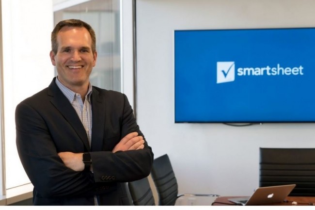 Smartsheet, la start-up dirige par Mark Mader spcialise dans le BPM, vient d'annoncer la plus importante leve de son histoire. Crdit. D.R.