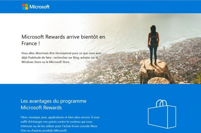 A travers le programme Rewards qui vient d'arriver au Royaume-Uni (et sera bientt lanc en France), Microsoft rcompense les utilisateurs de Bing.
