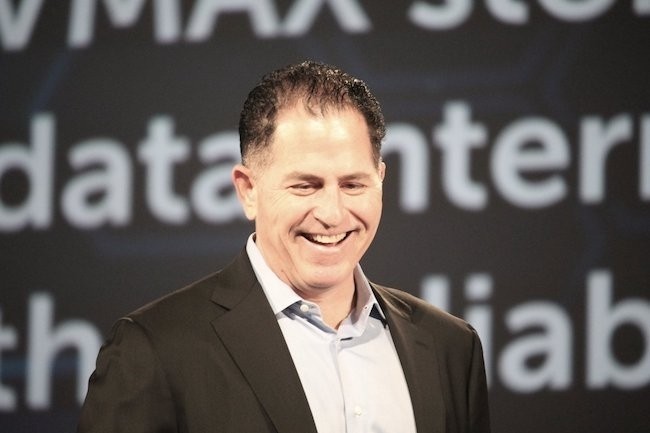 Michael Dell, le CEO de Dell Technologies, reste confiant quant à l'avenir malgré les lourdes pertes subies par son entreprise. (crédit : D.R.)