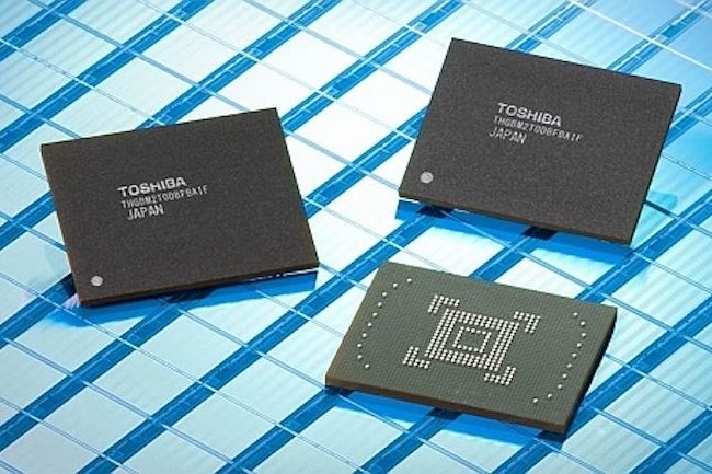 Les capacits de production et les brevets de Toshiba dans la NAND flash aiguisent l'apptit des principaux fournisseurs de smartphones, baies de stockage et autres SSD.