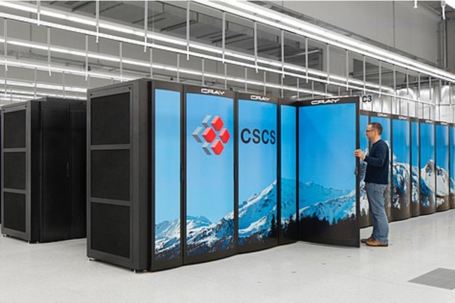 Le supercalculateur Piz Daint du CSCS, centre national suisse de calcul haute performance de Lugano, se hisse  la 3e place du Top500 de juin 2017, derrire les Sunway TaihuLight et Tianhe-2 qui restent 1er et 2e. 
