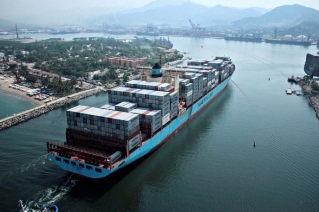 La solution blockchain d'IBM et de Maersk permet au transporteur de numériser la totalité de sa chaîne d'approvisionnement et de gérer et de suivre l’acheminement de dizaines de millions de conteneurs à travers le monde. (Crédit : Maersk)