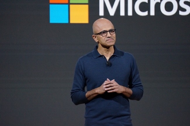 Satya Nadella, le CEO de Microsoft, a russi  transformer l'entreprise en gant du cloud. (Crdit photo : D.R.)