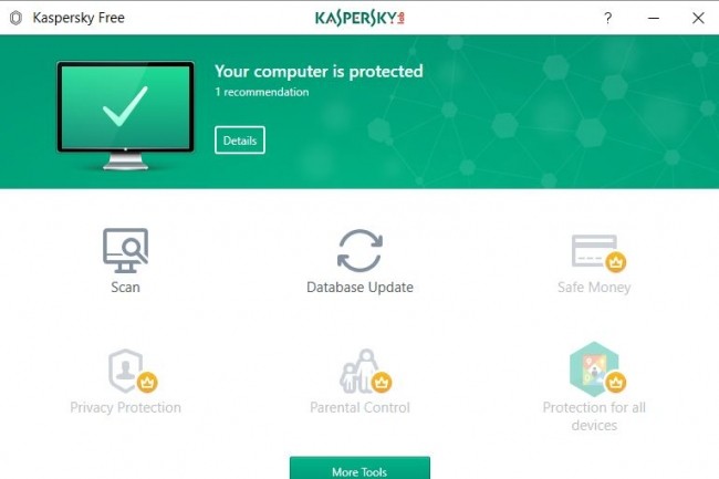  Kaspersky Free vient concurrencer les produits d'Avira et de BitDefender qui proposent depuis longtemps des antivirus basiques mais gratuits. (Crdit : S.L.)