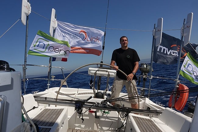 Les équipes de nPerf ont arpenté la Méditerranée pendant 20 jours pour réaliser leur campagne de tests des réseaux mobiles. (Crédit Photo : nPerf)