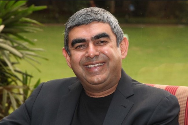 Vishal Sikka aura occupé pendant un peu plus de trois ans le poste de CEO d'Infosys. (crédit : D.R.)