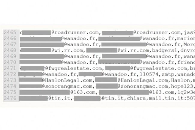Le malware Ursnif a infect prs de 100 000 systmes Windows via le spambot Onliner. (crdit : D.R.)