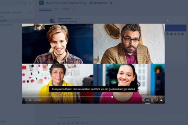 Microsoft Teams va devenir le premier outil de communication d'Office 365. (crdit : Microsoft)