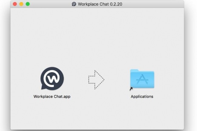 Facebook a publi une application Workplace Chat autonome pour les Mac et les PC en complment de son rseau social d'entreprise Workplace. (crdit : D.R.)