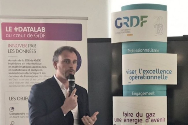 Paul Fournier, met le DataLab de GRDF au service des projets de relation client. (crdit : D.R.)
