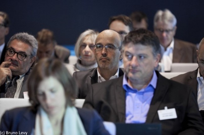 Le 5 décembre, une audience attentive aux témoignages de la conférence CIO « Améliorer le rapport qualité/coût de la DSI ». (Crédit : Bruno Levy)