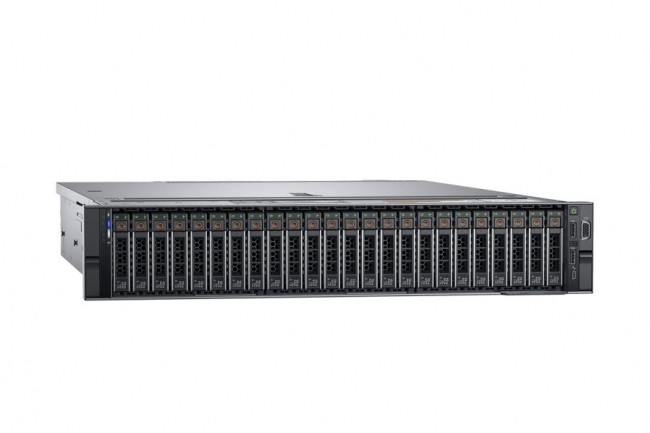 Au format 2U, le PowerEdge R7425 de Dell EMC embarque une ou deux puces AMD Epyc pour monter de 32  64 coeurs. (crdit : Dell EMC)