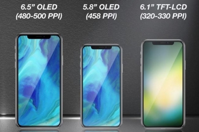 Pour 2018, Bloomberg et Ming-Chi Kuo tablent sur deux iPhone haut de gamme et un modle LCD, moins cher. La rumeur, apparue le 23 janvier 2018, semble assez plausible .(Crdit : KGI Research)