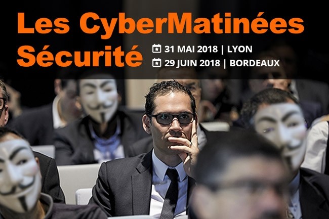 Le Monde Informatique et CIO organisent deux matinées cybersécurité à Lyon et Bordeaux les 31 mai et 29 juin prochains. (crédit : D.R.)