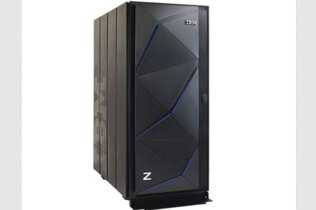 La ZR1 d'IBM est une version allégée de son mainframe z14 conçue pour s'intégrer dans un rack de 19 pouces. (crédit : D.R.)