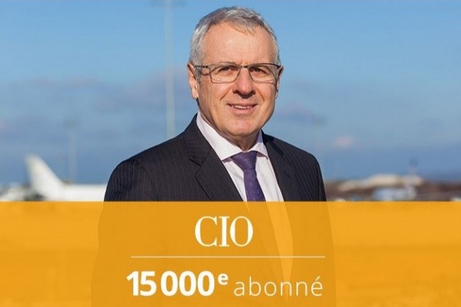 Le 15 000me membre de la communaut des lecteurs de CIO France est Gilles Lvque, Directeur des Systmes dInformation du groupe ADP. (Crdit : Alexia Perchant)